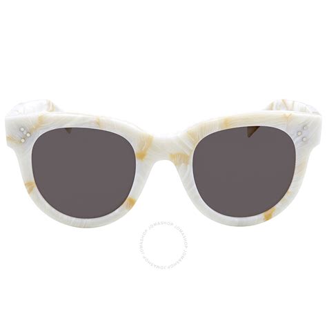 celine sunglasses cl 41053 s|Celine White Sunglasses CL 41053/S 21J/NR 47.